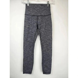 Lululemon Wunder Under Tights High Rise Gray Size 4.